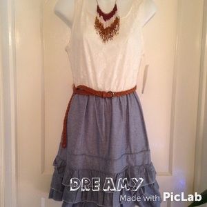 "Dreaming of Denim and Lace" dress💙💙